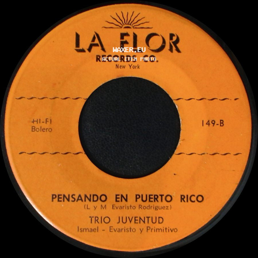 Trio Juventud - Jamas Soñare / Pensando En Puerto Rico side B