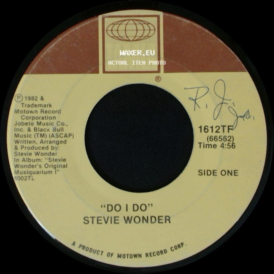 Stevie Wonder - Do I Do / Rocket Love side A