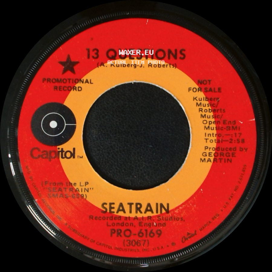 Seatrain - 13 Questions / 13 Questions side A