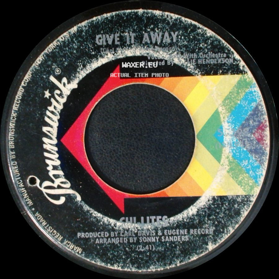 Chillites - Give It Away / What Do I Wish For side A