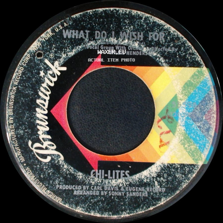Chillites - Give It Away / What Do I Wish For side B