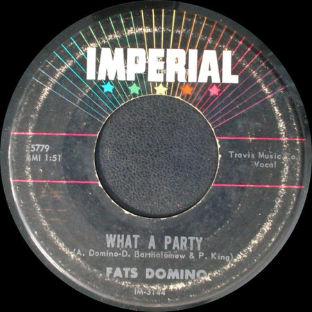 Fats Domino - What A Party / Rockin' Bicycle side A