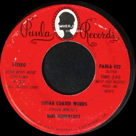 Miki Honeycutt - Make Up For Lost Time / Sugar Coated Words side B