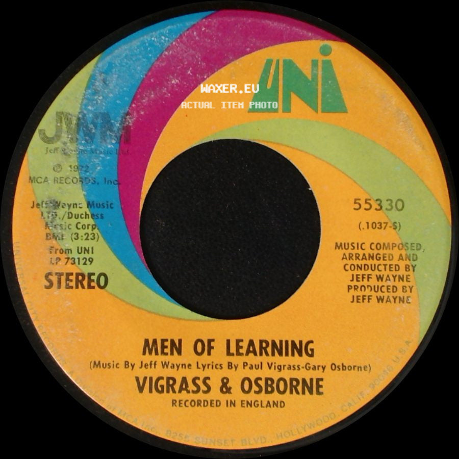 Vigrass & Osborne - Forever Autumn / Men Of Learning side B