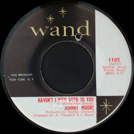 Johnny Moore - A Dollar Ninety Eight / Haven't I Been Good To You side B