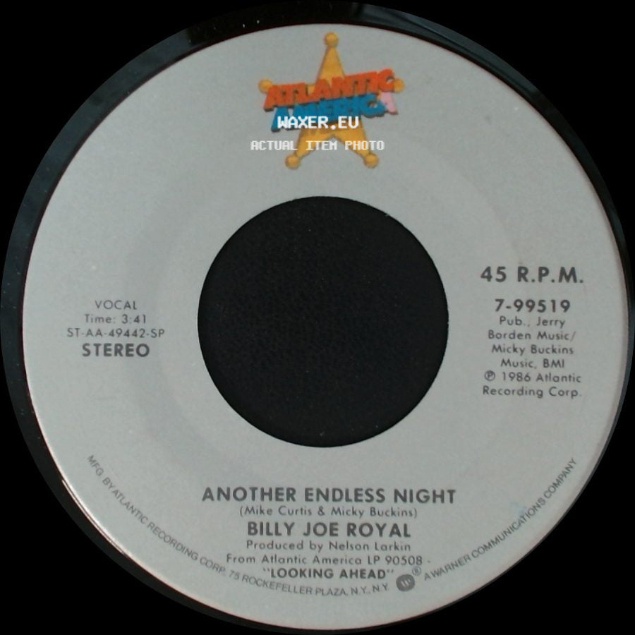 Billy Joe Royal - Another Endless Night / I Miss You Already side A