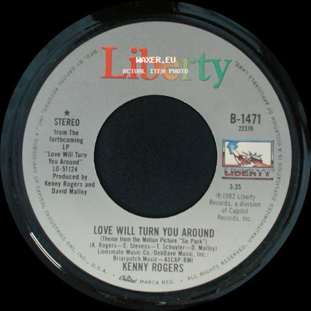 Kenny Rogers - Love Will Turn You Around / I Want A Son side A