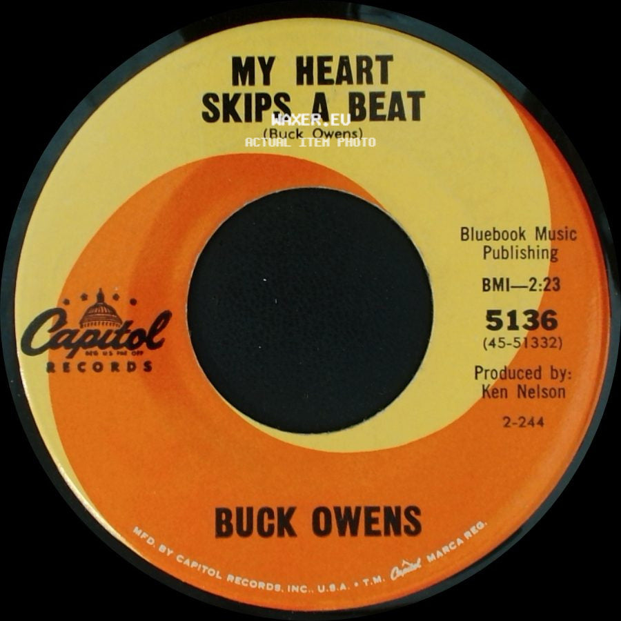 Buck Owens - My Heart Skips A Beat / Together Again side A