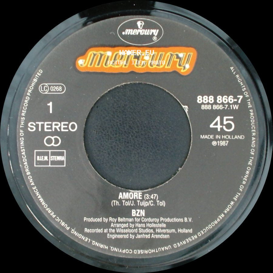 Bzn - Amore / You're My Shelter side A