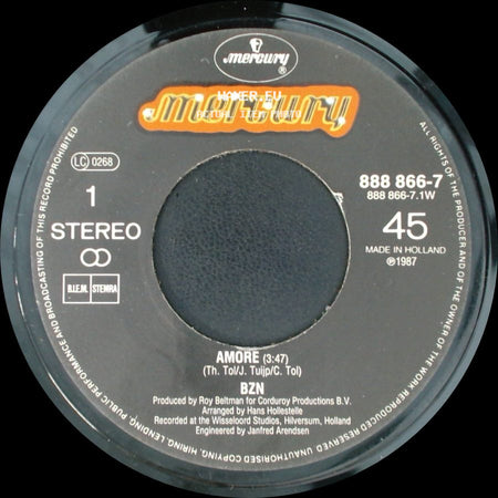 Bzn - Amore / You're My Shelter side A