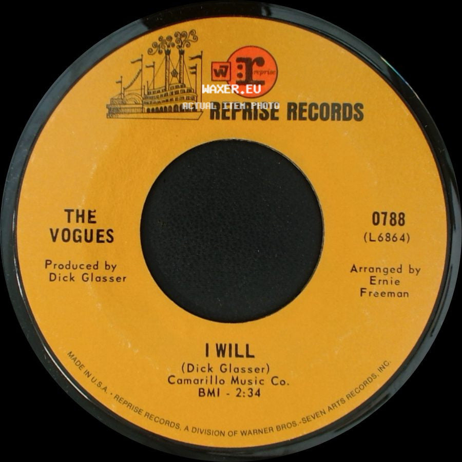 The Vogues - I Will / Till side A