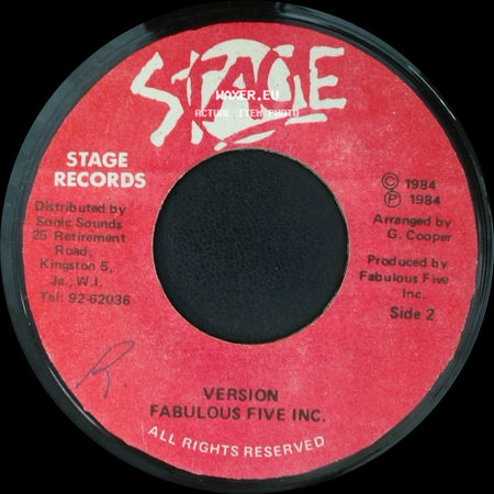Fabulous Five Inc. - You Safe / Version side B