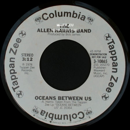 The Allen Harris Band - Oceans Between Us / Oceans Between Us side A