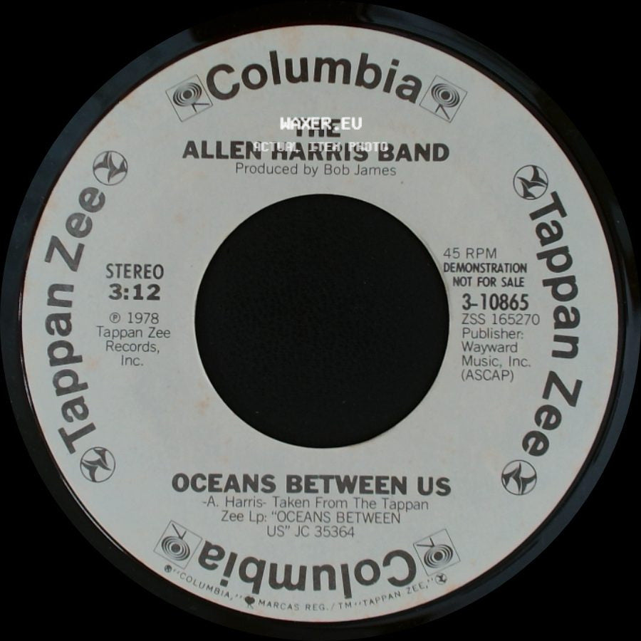 The Allen Harris Band - Oceans Between Us / Oceans Between Us side A