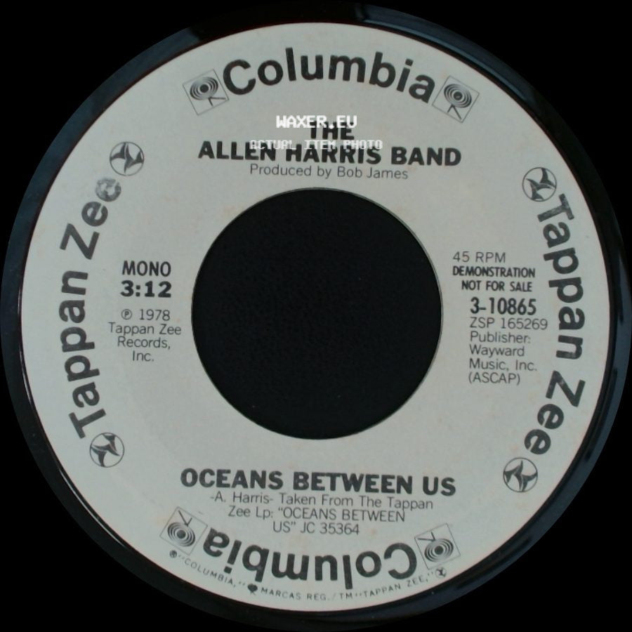 The Allen Harris Band - Oceans Between Us / Oceans Between Us side B