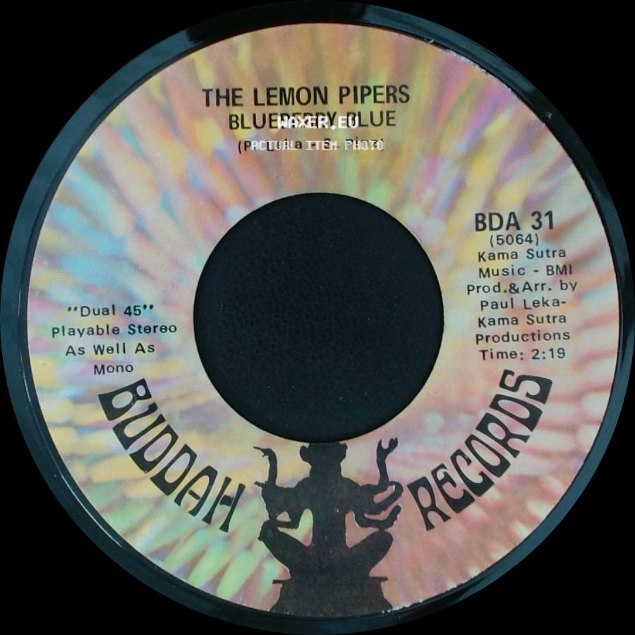 The Lemon Pipers - Rice Is Nice / Blueberry Blue side B