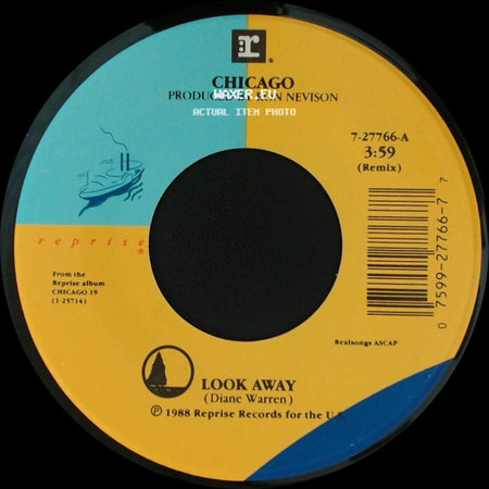 Chicago - Look Away / Come In From The Night side A