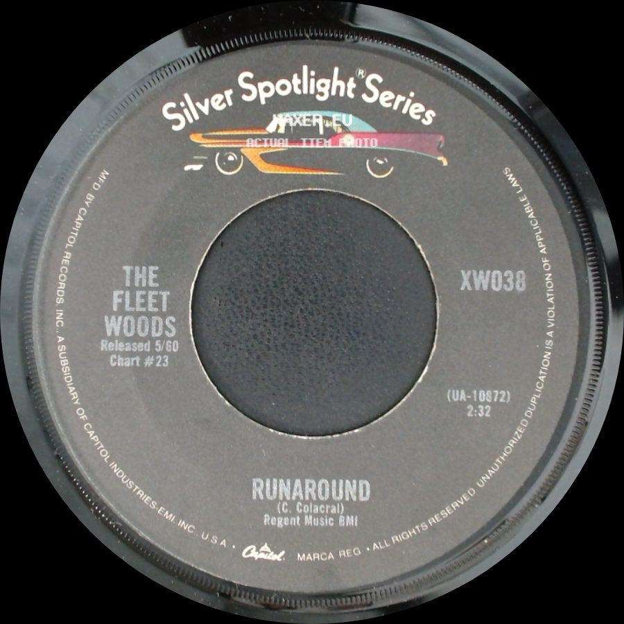 The Fleet Woods - Runaround / Come Softly To Me side A