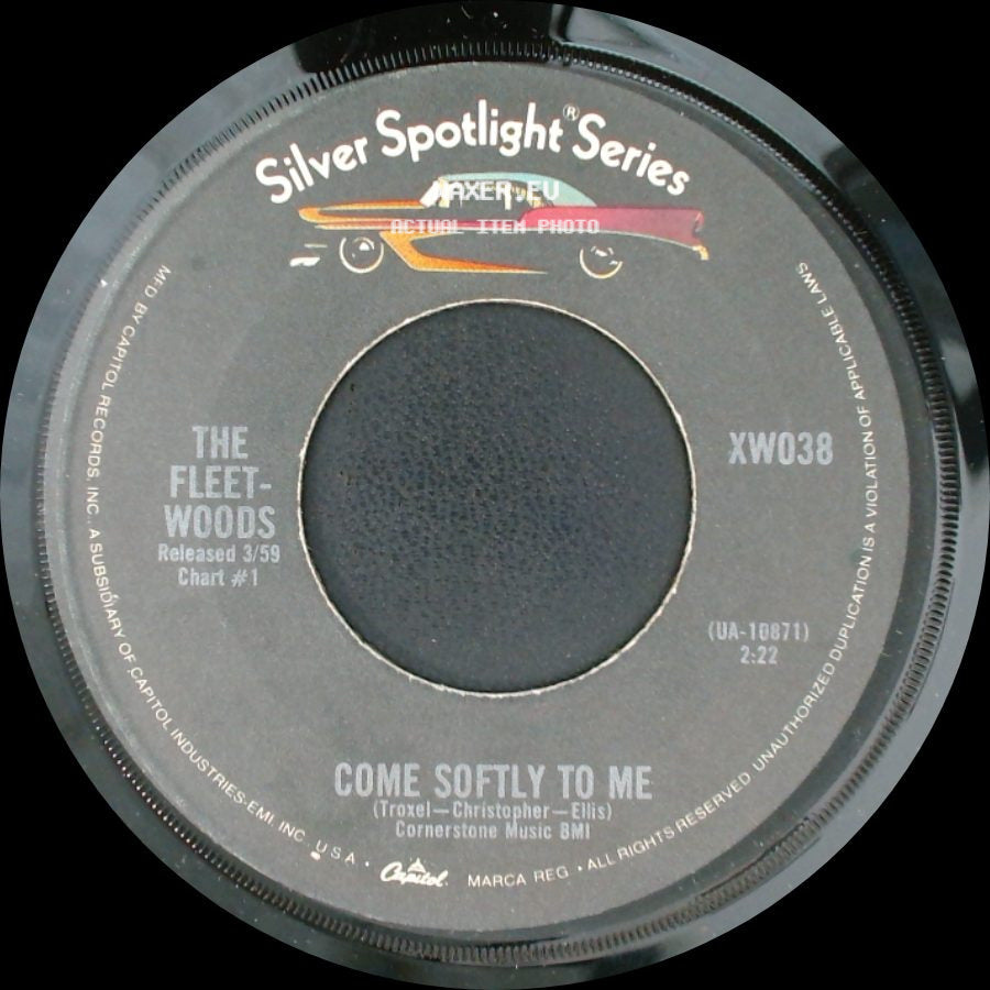 The Fleet Woods - Runaround / Come Softly To Me side B