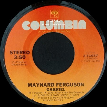Maynard Ferguson - Gabriel / Rocky Ii Disco side A
