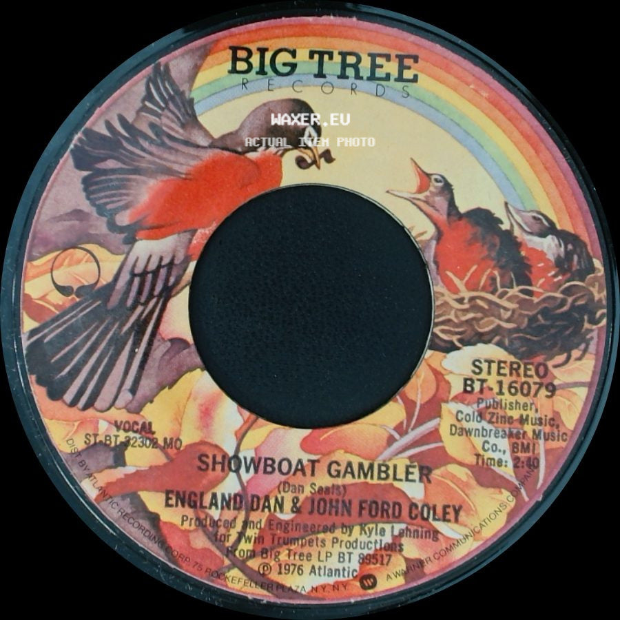 England Dan & John Ford Coley - Showboat Gambler / Nights Are Forever Without You side A