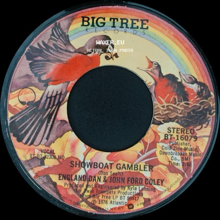 England Dan & John Ford Coley - Showboat Gambler / Nights Are Forever Without You side A
