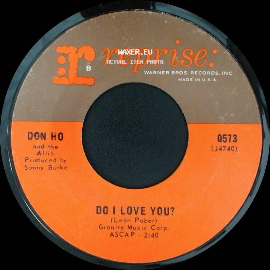 Don Ho And The Aliis - All That's Left Is The Lemon Tree / Do I Love You? side B