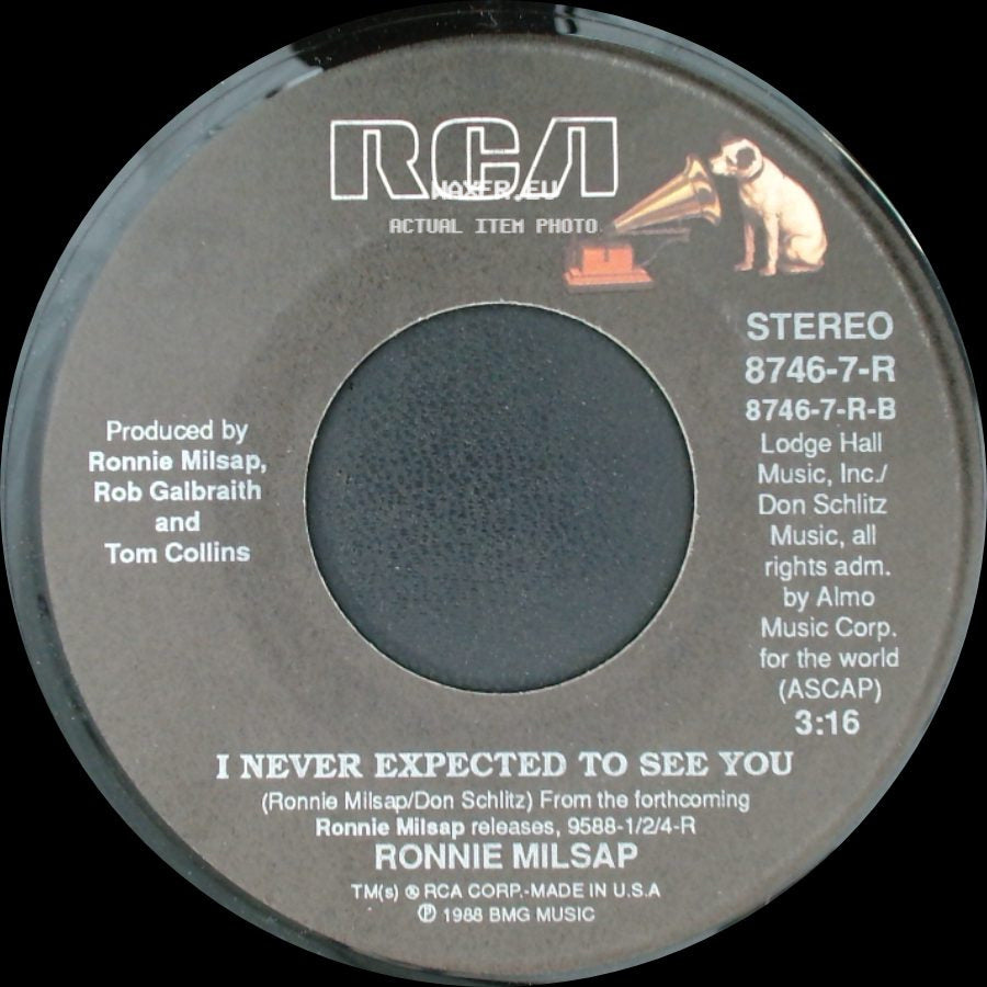 Ronnie Milsap - I Never Expected To See You / Don't You Ever Get Tired (Of Hurting Me) side A