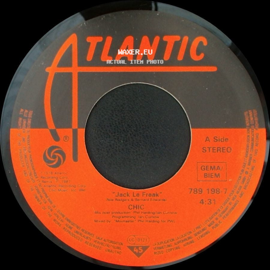 Chic - Jack Le Freak / Savoir Faire side A