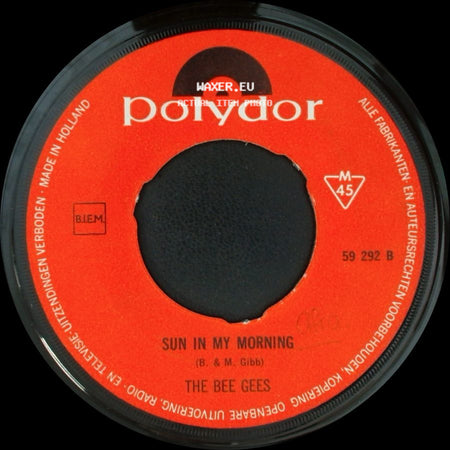 The Bee Gees - Tomorrow, Tomorrow / Sun In My Morning side B
