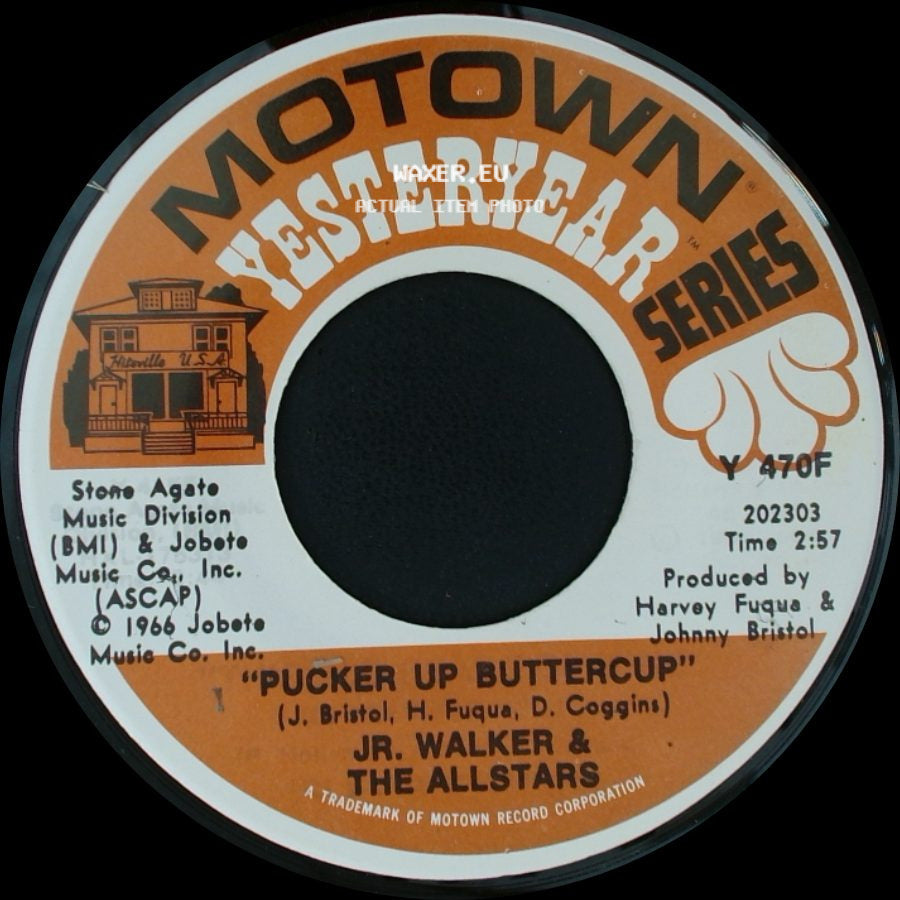 Jr. Walker & The Allstars - Pucker Up Buttercup / Shoot Your Shot side A
