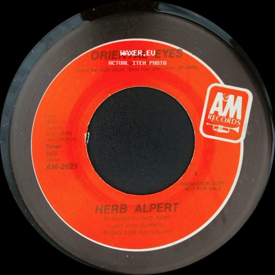 Herb Alpert - Oriental Eyes / Oriental Eyes side A
