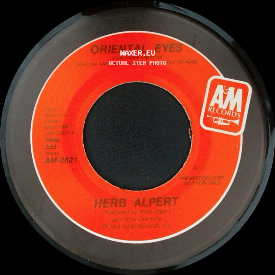 Herb Alpert - Oriental Eyes / Oriental Eyes side B