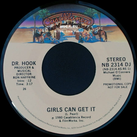 Dr. Hook - Girls Can Get It / Girls Can Get It side B