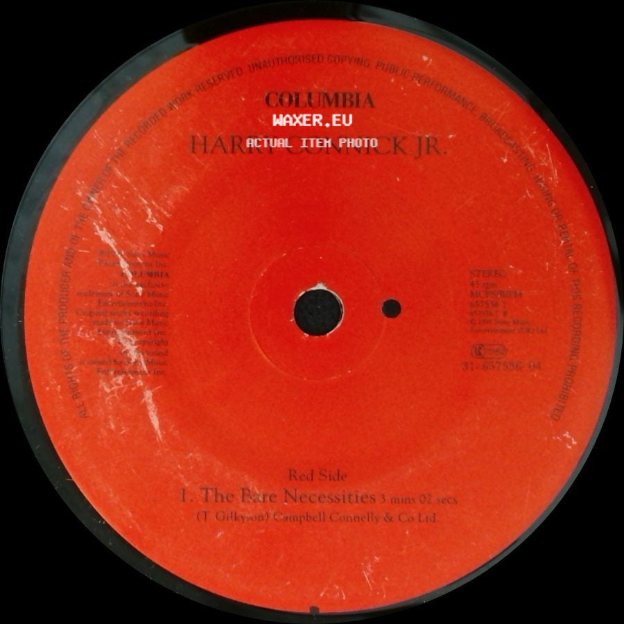 Harry Connick Jr. - The Bare Necessities / Blue Light, Red Light (Someone's There) side A