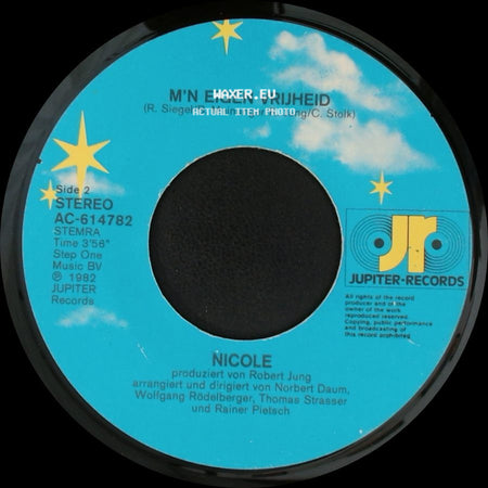 Nicole - Meine Kleine Freiheit / M'n Eigen Vrijheid side B