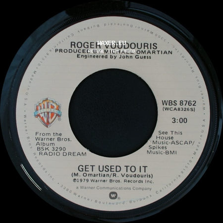 Roger Voudouris - The Next Time Around / Get Used To It side B