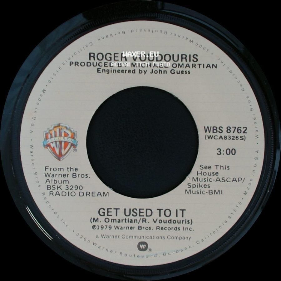 Roger Voudouris - The Next Time Around / Get Used To It side B