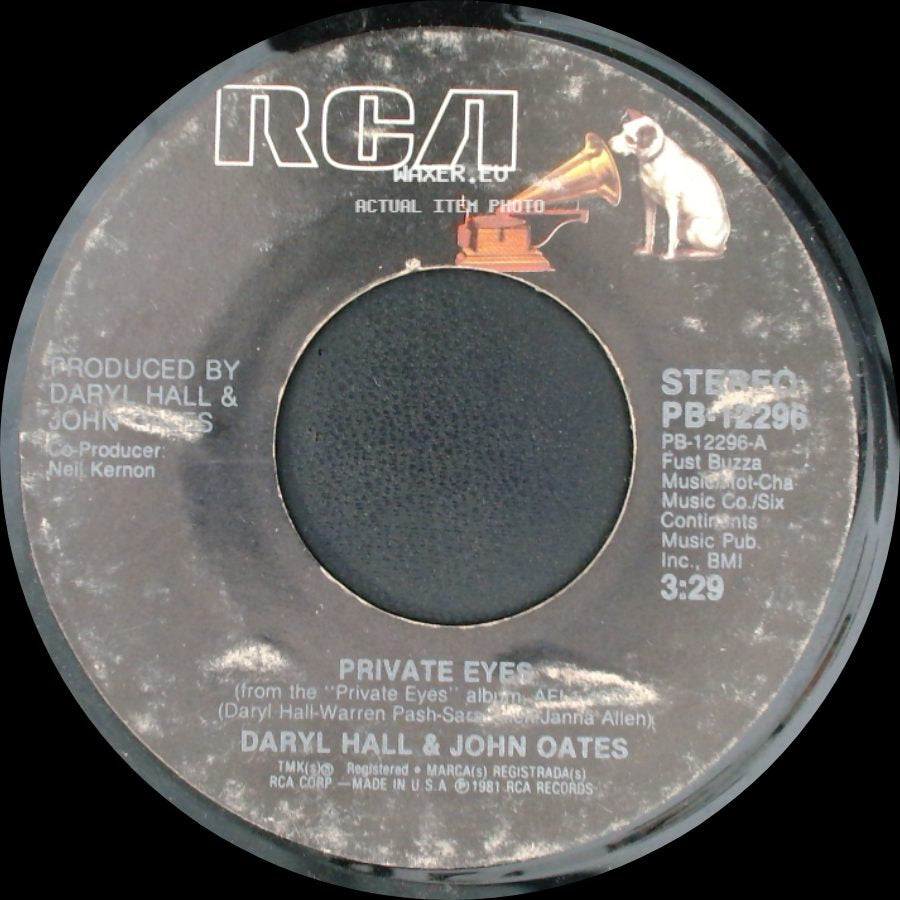 Daryl Hall & John Oates - Private Eyes / Tell Me What You Want side A