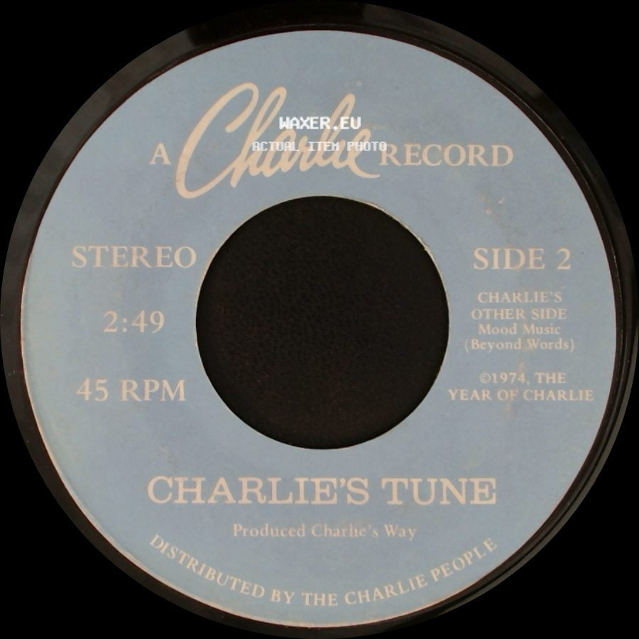 Unknown Artist - Charlie's Tune / Charlie's Tune side B