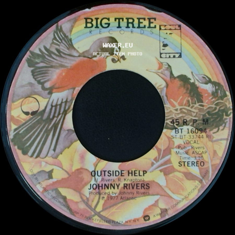 Johnny Rivers - Outside Help / Swayin' To The Music (Slow Dancin') side A