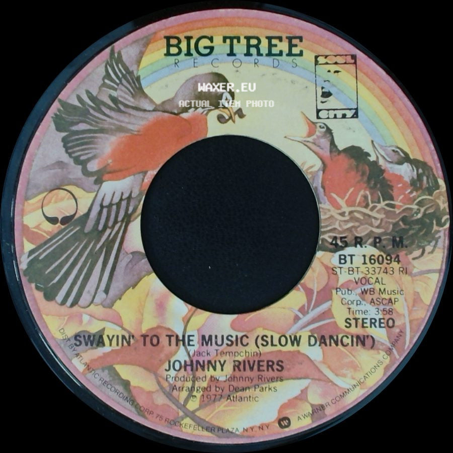 Johnny Rivers - Outside Help / Swayin' To The Music (Slow Dancin') side B