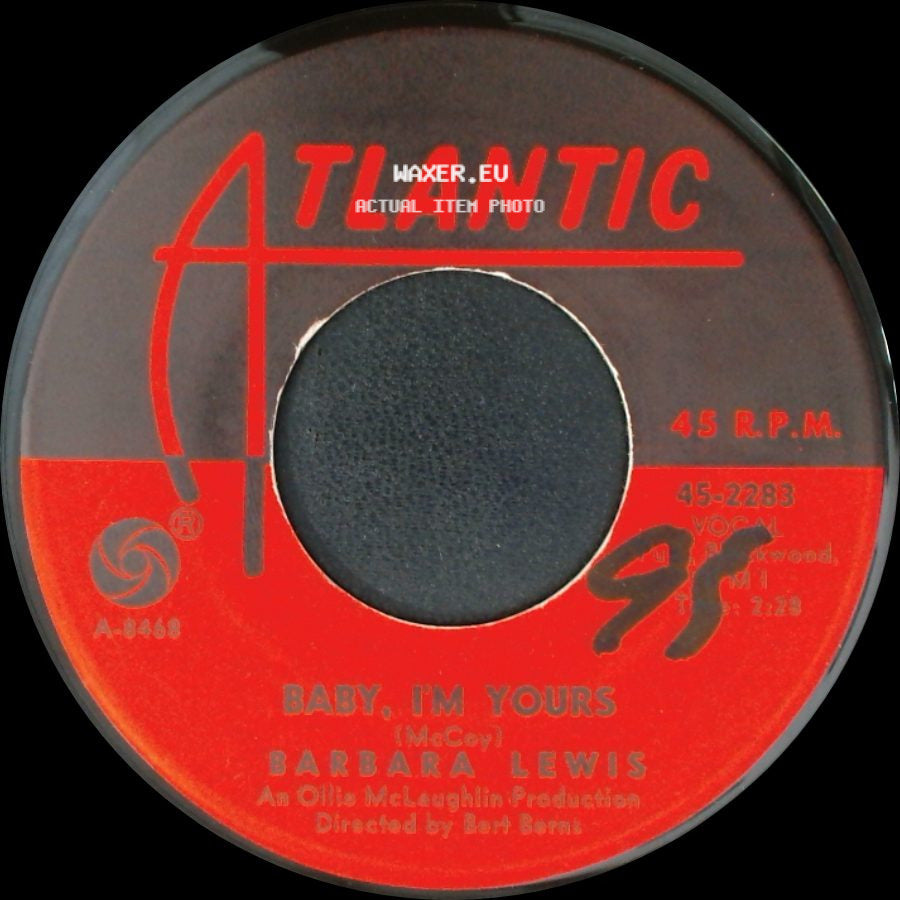 Barbara Lewis - I Say Love / Baby, I'm Yours side B