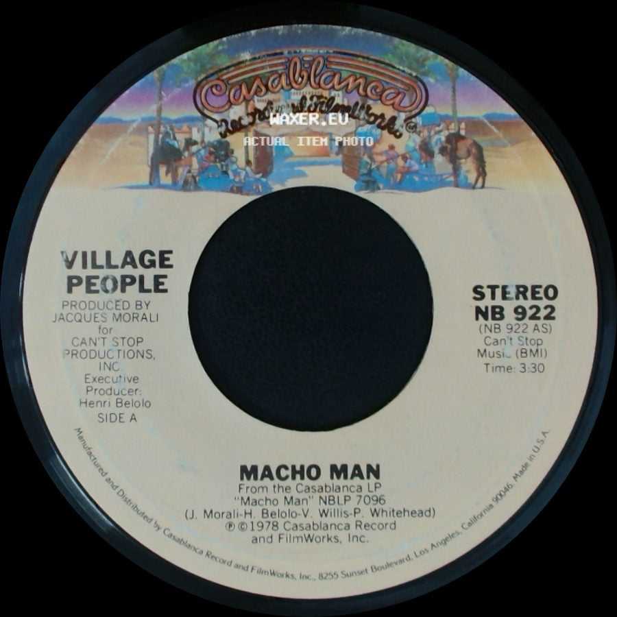 Village People - Macho Man / Key West side A