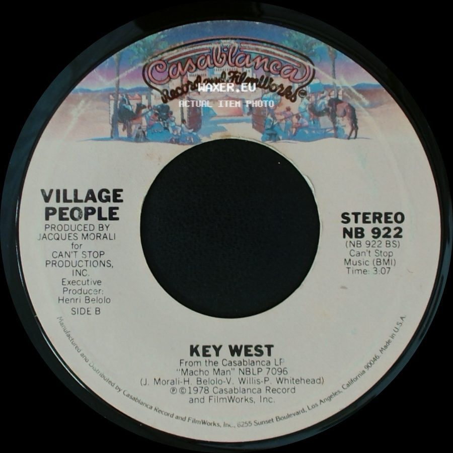 Village People - Macho Man / Key West side B