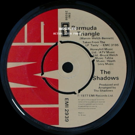 The Shadows - Bermuda Triangle / Theme From The Deer Hunter (Cavatina) side A