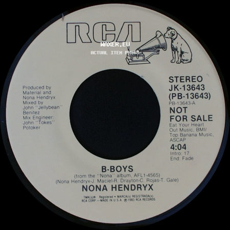 Nona Hendryx - B-Boys / B-Boys side A