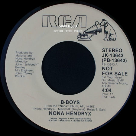 Nona Hendryx - B-Boys / B-Boys side B
