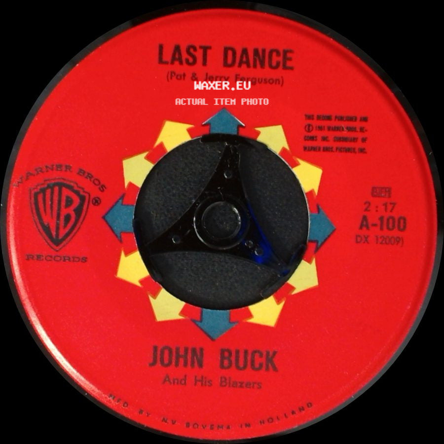 John Buck And His Blazers - Last Dance / Fern, So Fern Von Hier side A