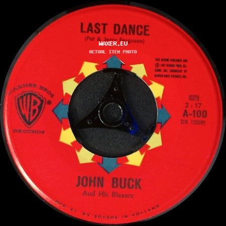 John Buck And His Blazers - Last Dance / Fern, So Fern Von Hier side A
